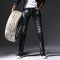 2016 new Korean style Slim jeans men were thin elastic feet jeans men s tide jeans