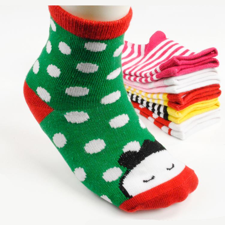 6Pairs New 2015 Brand Toddler Socks Children Socks For Girls Baby Cartoon Socks Clothing Set Footwear