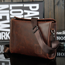 2015 original leather handbag leisure retro shoulder bag Messenger bag computer bag