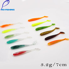 5 colers 5 pce/bag 3.2g/7cm Japan Shad Soft Fishing Worms Swimbaits fishing lures Baits Artificial Mighty Bite