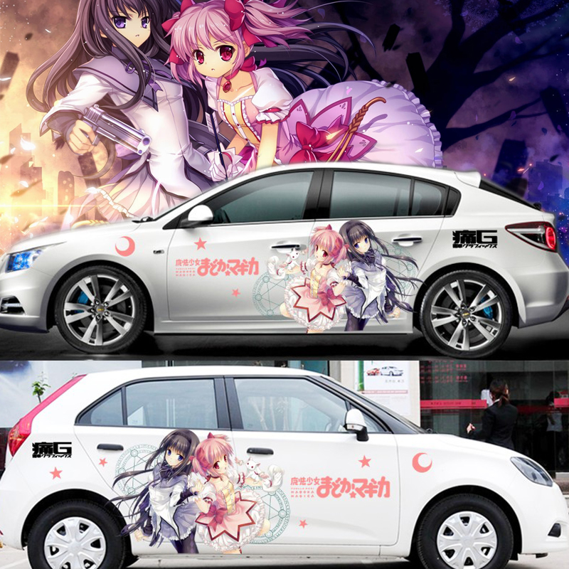 Popular Anime Car Decal-Buy Cheap Anime Car Decal lots from China Anime