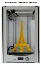 JennyPrinter3 Z360 Dual Extruder Nozzle Auto Leveling 3D Printer