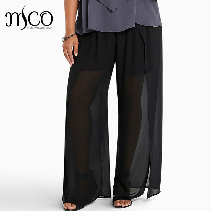 black beach trousers