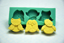 Festival Owl Silicone Cake Mold Cake Decorating Tool Silicone Fondant Mold Kitchen Accessories Chocolate Mold Confectionery