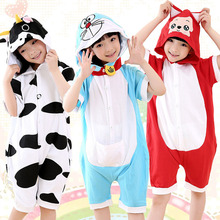Girls summer pajamas unisex kids pajama sets pyjama minion cute children clothing pijama menino bathrobe children’s bathrobes