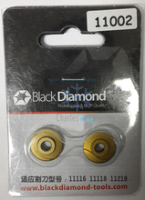 2 unids/lote diamante negro Original hoja 11002 modelo para 11116 / 11118 / 11218 cortador de tubo de herramientas de refrigeración