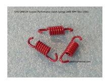 3piece GY6 50cc Scooter Performance Clutch Springs Red 2000 RPM QMB139 Scooter Moped FREE SHIPPING
