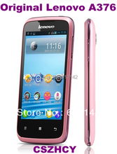 5pcs/lot Lenovo A376 Original Unlocked Smart Mobile phone 4Inches Wifi China Brand DHL EMS Free shinpping
