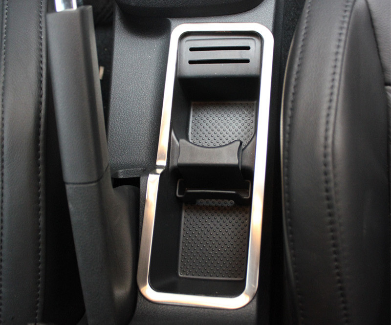 Volkswagen vw 2014 2015 New Polo water glass holder stainless steel decorative trim accessories 1pcs