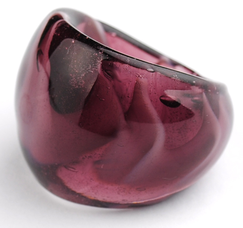 Details about Fashion Vintage Women s abstract handwork Murano Lampwork art Glass ring r059