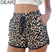 2015 New Hot Women s Shorts Plus Size S 2XL Spring and Summer Loose Leopard Shorts