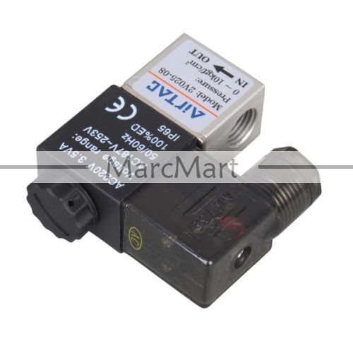 Купить 20 * 2 ходовой электромагнитный клапан 2v025-08 dc 12v 2 позиция ...