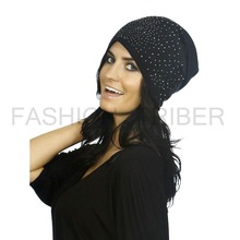 2016 Top Fashion New Fashion Casual Bright imitation diamond Spring Autumn Women’s Caps Ladies Hats Female Women Cotton Beanies