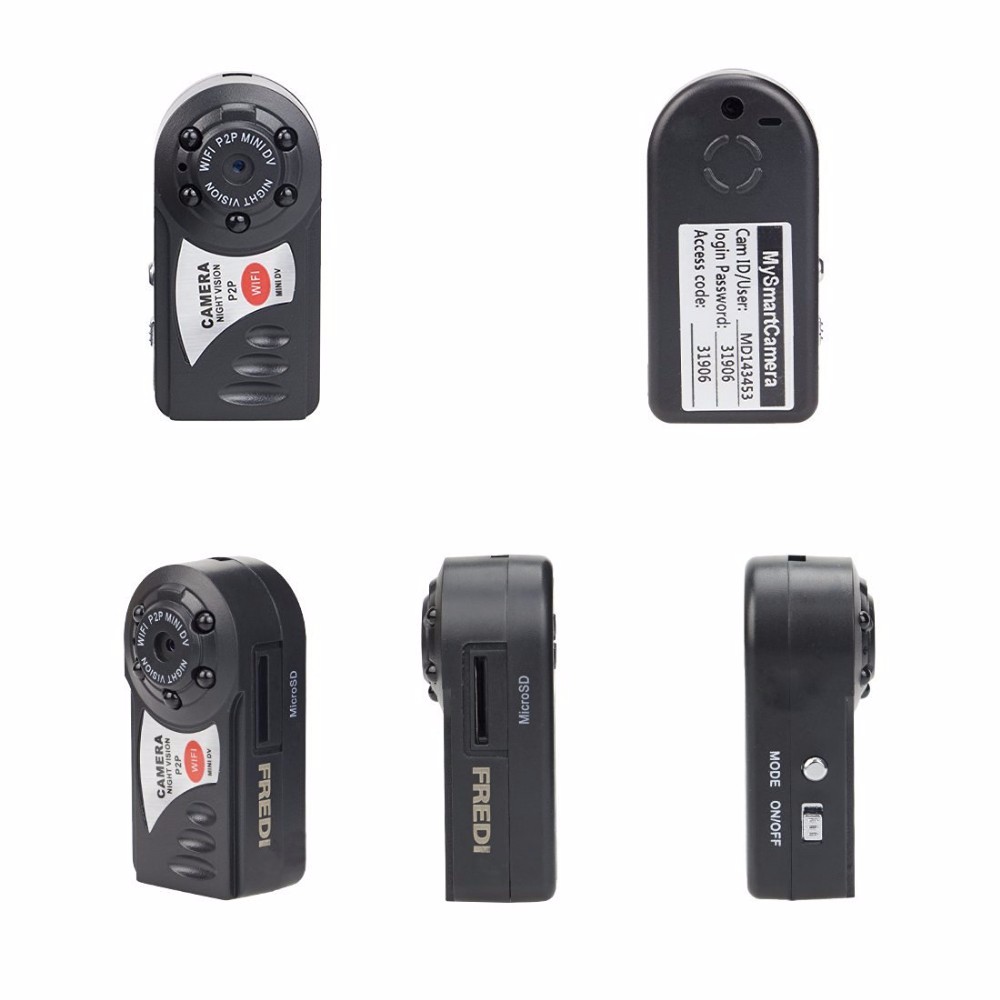 Q7 Mini Wifi Dvr Wireless Ip Camcorder Video Recorder Camera Infrared