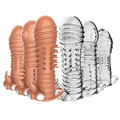 Male Penis Enlargement Vibrating Crystal Condom Give Female Orgasm Adult Sex Games For Couples Sex Products