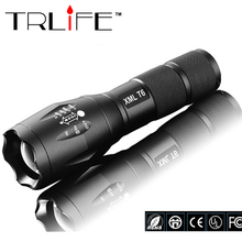 100% аутентичные E17 2000 Lumens 5-Mode нью-cree XM-L T6 из светодиодов фонарик масштабируемые фокус факел к 1 * 18650 или 3 * AAA бесплатная доставка
