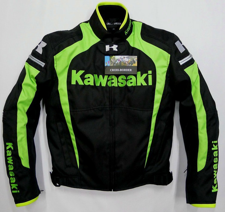    kedatangan pria jaket, Kawasaki musim dingin mobil Pakaian balap, Pakaian sepeda , Termal  kapal flanchard