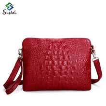 2016 Genuine genuine crocodile skin new pattern package size fashion style clutch women shoulder bag messenger bags handbag