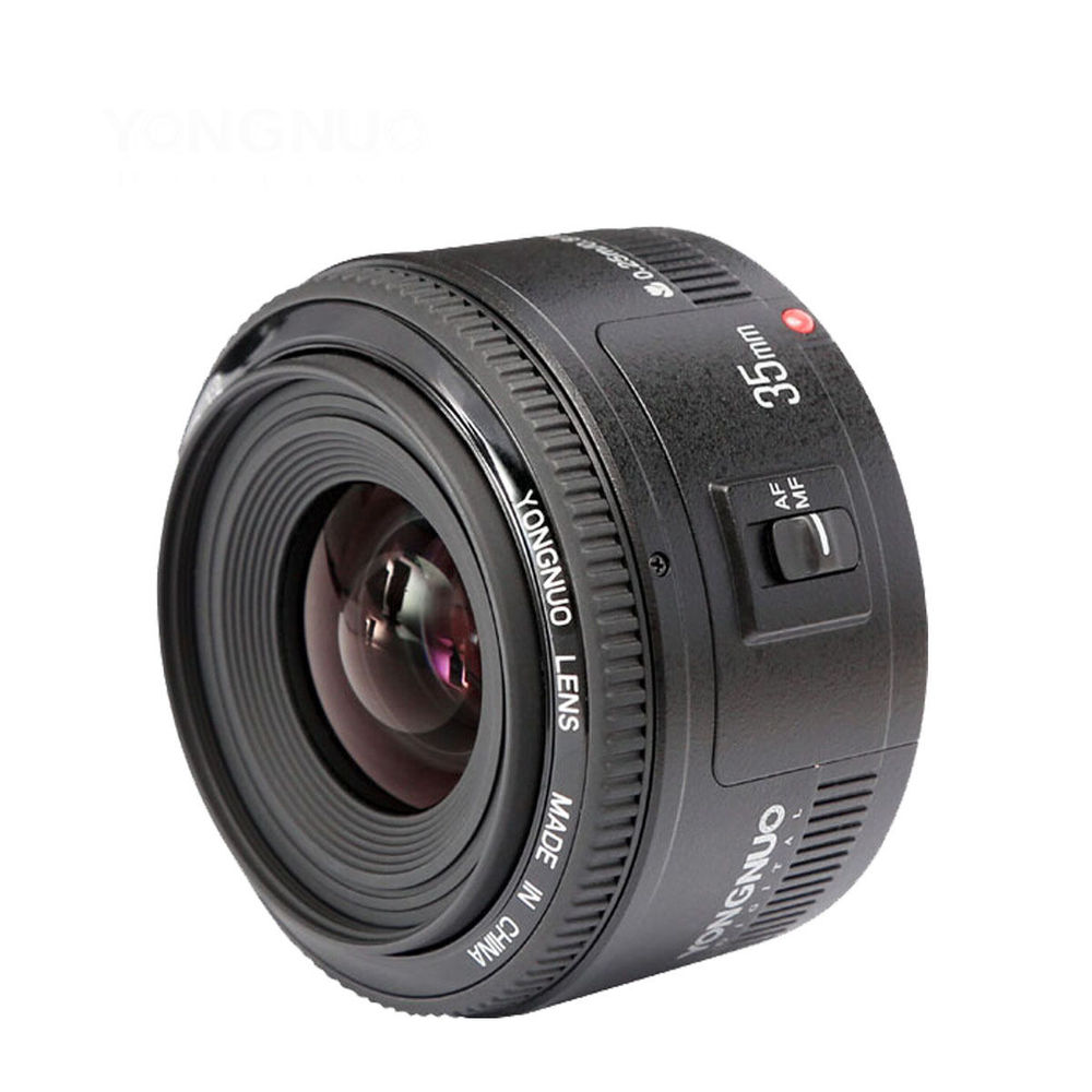 YONGNUO YN 35MM F2 Large Aperture Auto Focus SLRC Lens for Canon EF EOS Cameras