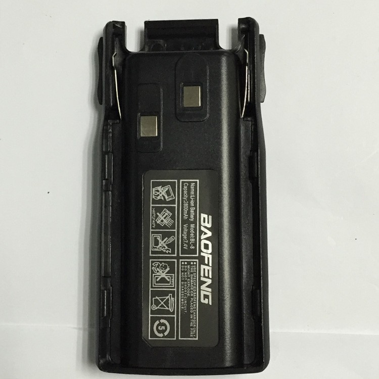 Portable Radio Walkie Talkie Of Original 7.4V 2800mah Battery Baofeng UV-82 Accessories For Parts Uv 82 Baofeng UV-82 Battery (2)