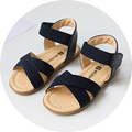 2017 Summer new girl sandals korean style children summer shoes elastic band toddler baby girls sandals