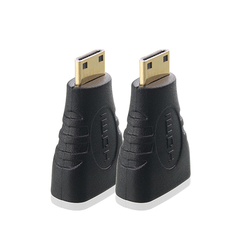 HDMI Female To Mini HDMI Male Adapter Adaptor Connector Black For Laptop Cameras 5ACE