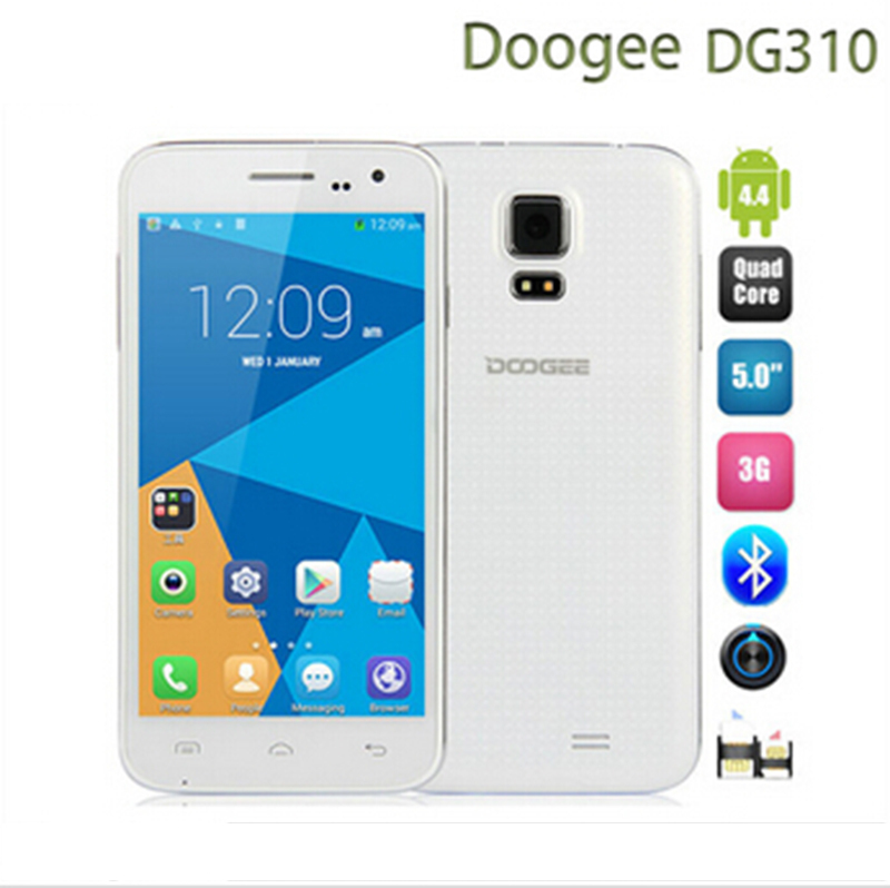 Original Doogee Voyager2 DG310 MTK6582 Quad Core Android 4 4 Cell Phone 1GB RAM 8GB ROM