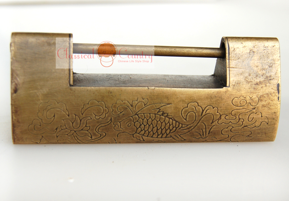 Online Kaufen Großhandel messing antik schloss und schlüssel aus China