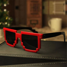 Deal with it Glasses Pixel Women Men Sunglasses Female Male Mosaic 8 bit Pixel Sun Glasses Men’s Women’s