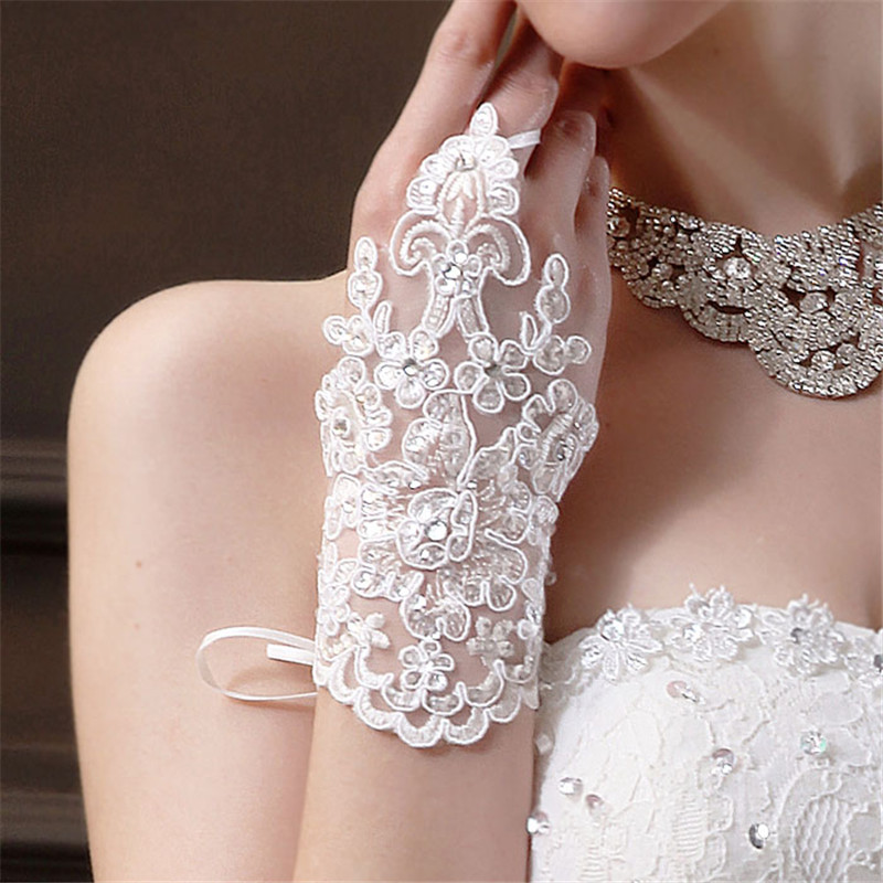 Online Buy Wholesale white dress gloves for women from China white