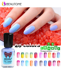 11ml Temperature Change Chameleon Color Changing UV Nail Gel Polish Long Lasting UV Gel Nail Varnish Choose 28 colors .$