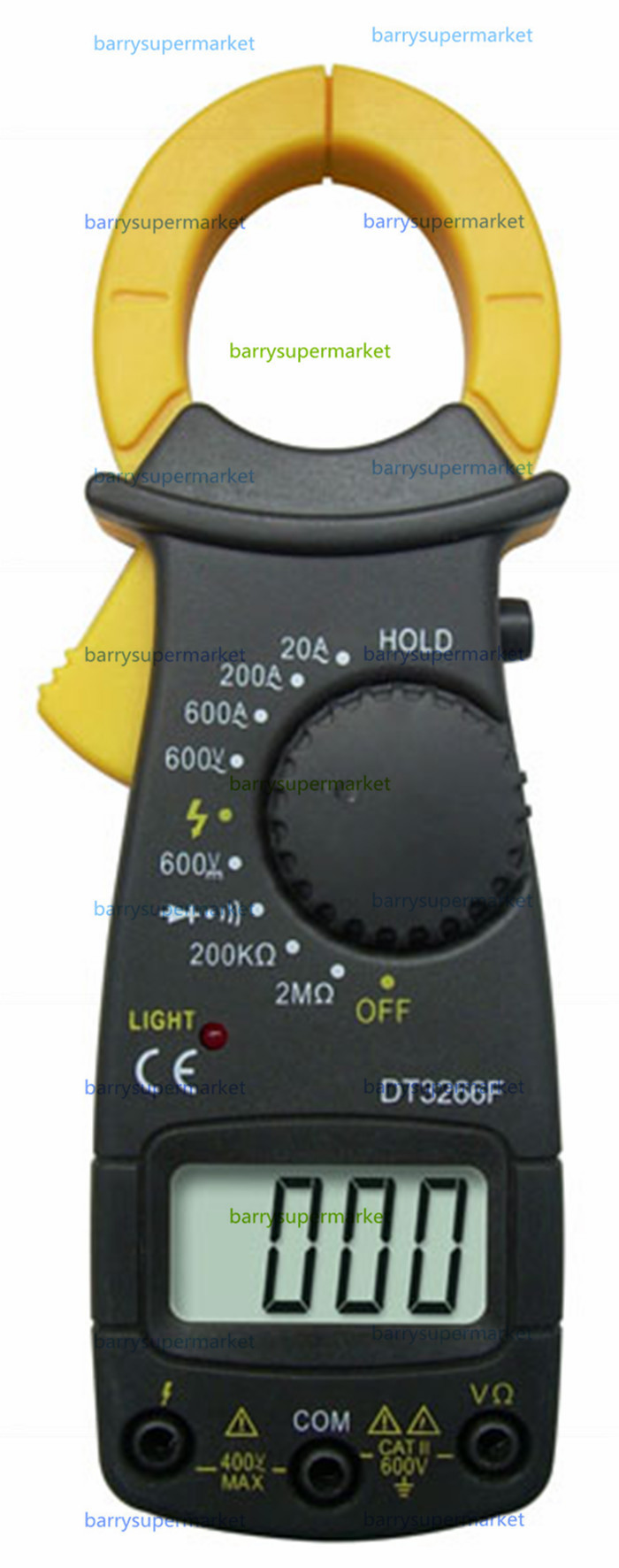 Купить зажим мультиметр, амперметр цифровой dt-3266f dt3266f Цифровые ...