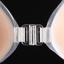 2015 Lady s Sexy Stealth Silicone Adhesive Stick On Gel Push Up Invisible Strapless Backless Bra