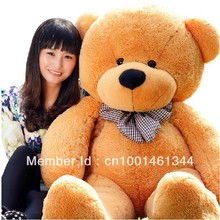 Wholesale 140cm teddy bear plush toys high quality and low price skin holiday gift birthday gift valentine gift free shipping