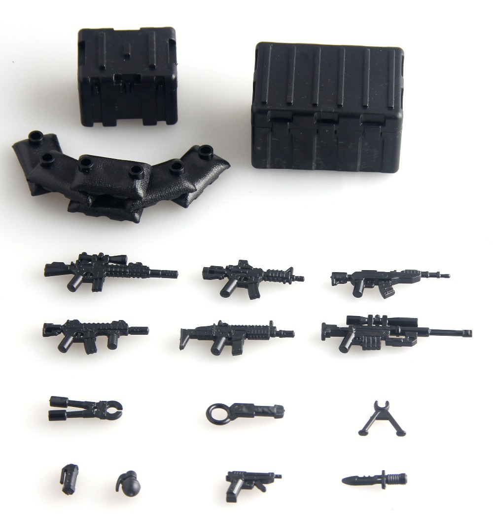 special police weapons toy set