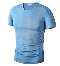 Free shipping New 2015 Fashion Brand 10 style T Shirts for Men Novelty Dragon Printing Tattoo