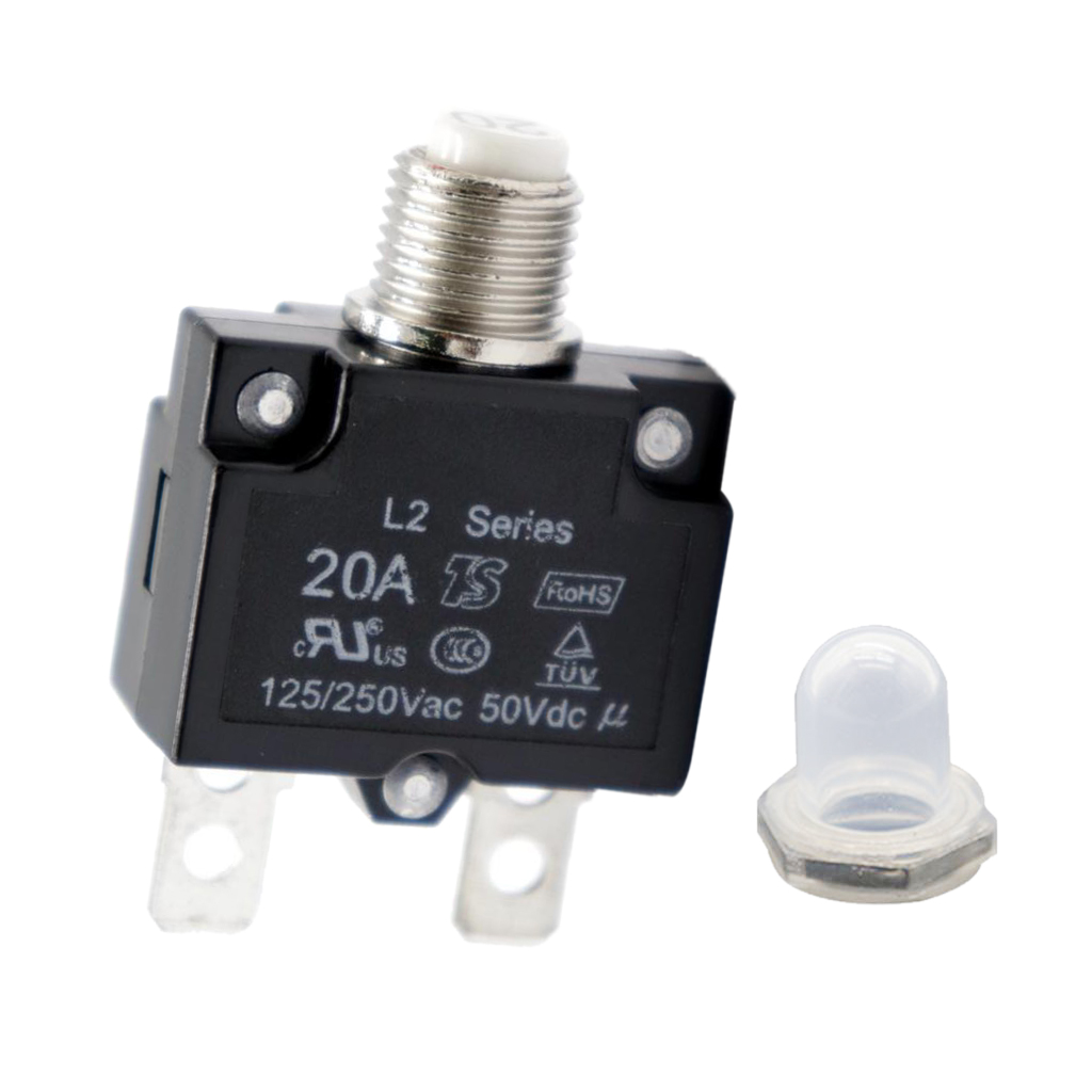AC 125/250V 20A Air Compressor Circuit Breaker Overload Protector Switch M8H3 TP 