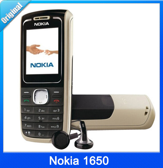 Original Unlocked Phone Nokia 1650 Free Shipping Cheap Bar Mobile GSM 900 1800