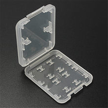 Modern Design 5pcs/lot 8 in 1 High Quality Plastic Micro SD Card Case SDHC TF MS Memory Card Storage Case Box Protector Holder