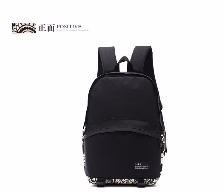 New Hot Fashion Women\'s Vintage Canvas Satchel Backpack Shoulder School Bag Travel Bags (15)