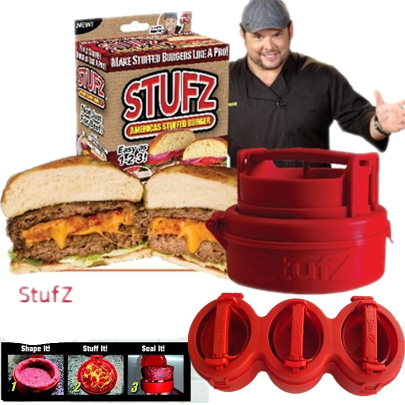 free shipping stufz sliders easy eggwich stuffed burgers diy hamburger press hamburger maker free shipping stufz sliders easy eggwich stuffed burgers diy hamburger press hamburger maker