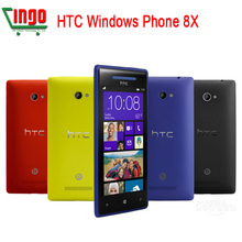 Free Shipping 100% Original HTC 8X Windows Phone Unlocked Dual-core 1.5GHz 16GB Win8  8MP 4.3″IPS 1280x720px Factory Refurbished