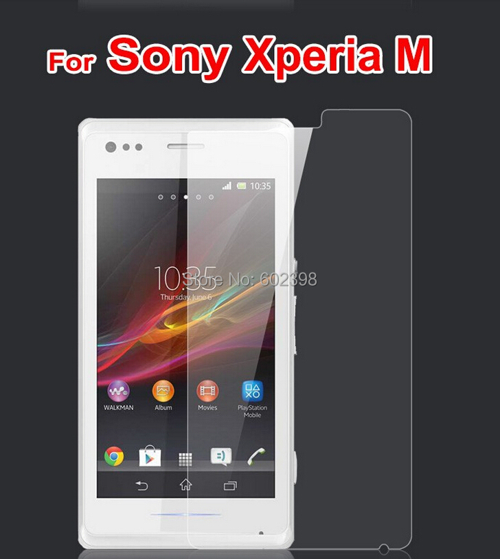 Amazing 9H 2 5D Nanometer Tempered Glass screen protector for Sony Xperia M C1905 Dual C2005