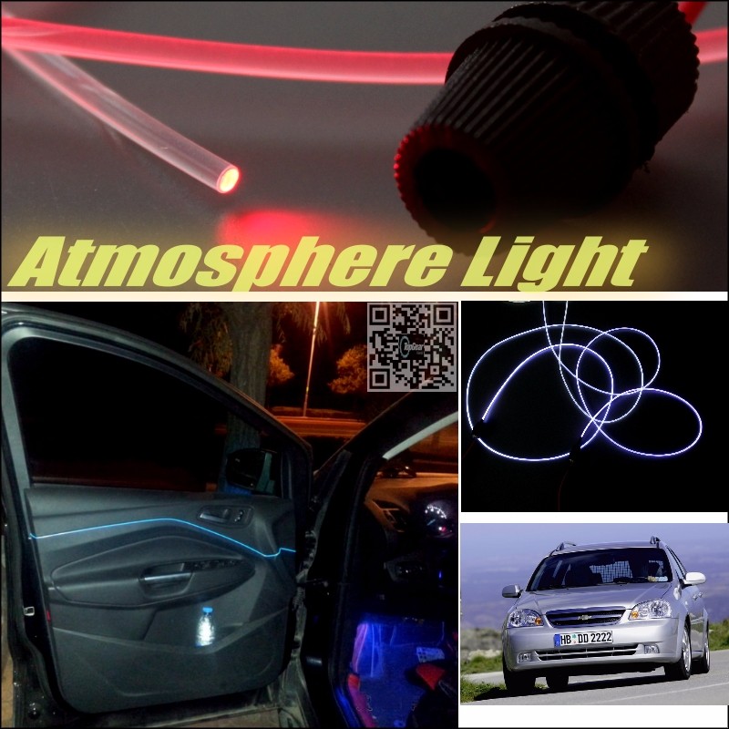 Car Atmosphere Light Fiber Optic Band For Chevrolet Optra Estate Nubira J200 Interior Refit No Dizzling Cab Inside DIY Air light