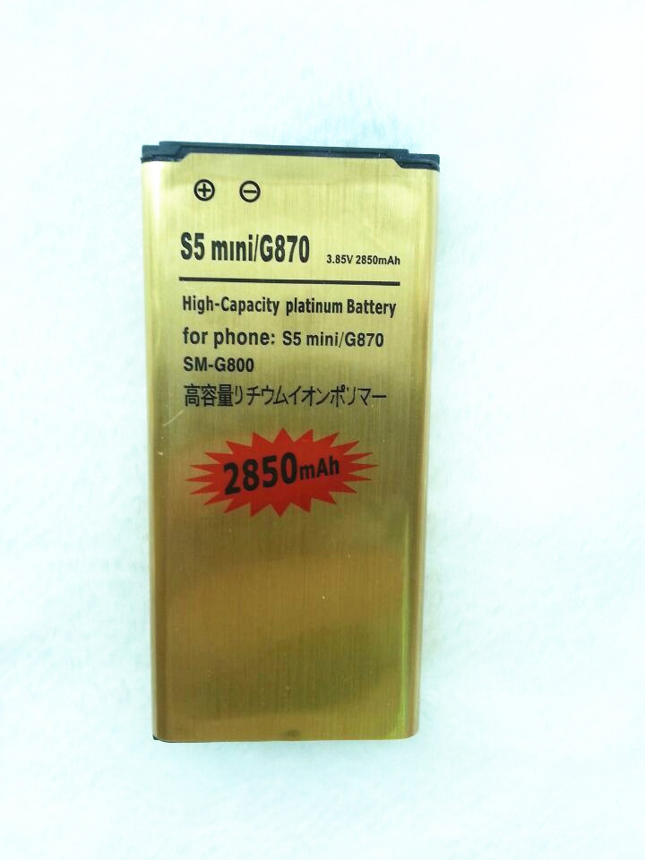 2 X 2850  -      Samsung Galaxy s5  G870 SMG800H G800F Batterij +   