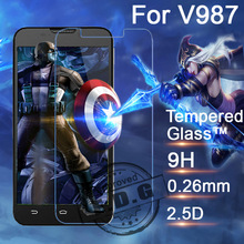 0.26mm 9H Explosion Proof Anti scratch LCD Tempered Glass Film For ZTE Grand X Quad V987 u956 v967s Screen Protector Film