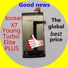 Free Shipping 100 Original High Quality Iocean X7S LCD display Screen and Touch Screen panel for