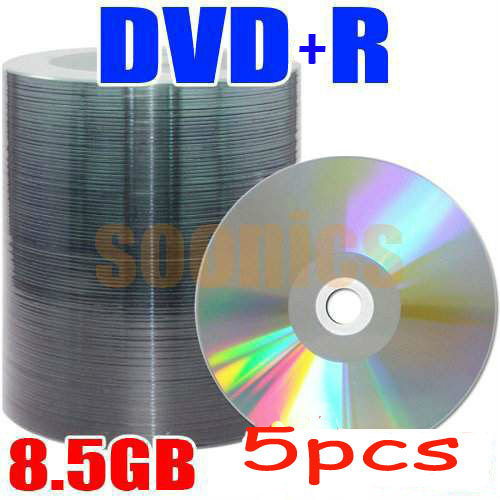 5 . / lot 8,5 GB     DL DVD + R DVDR  