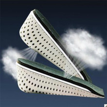 Memorized Foam Shoe Insoles for Men and Women EVA High Elasticity Heel Cushion Free Size Foot Insoles Height Increse Insole