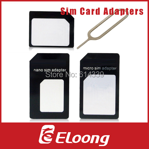 Eloong nano sim   + -sim- +  sim     iphone 4 / 4s / 5    p021